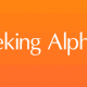 Seeking Alpha banner