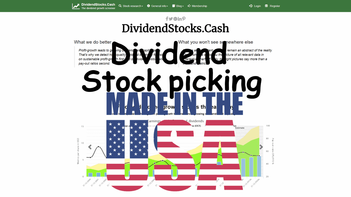 Dividend Stock Picking made in the USA