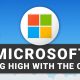 Microsoft stock - flying high with the cloud